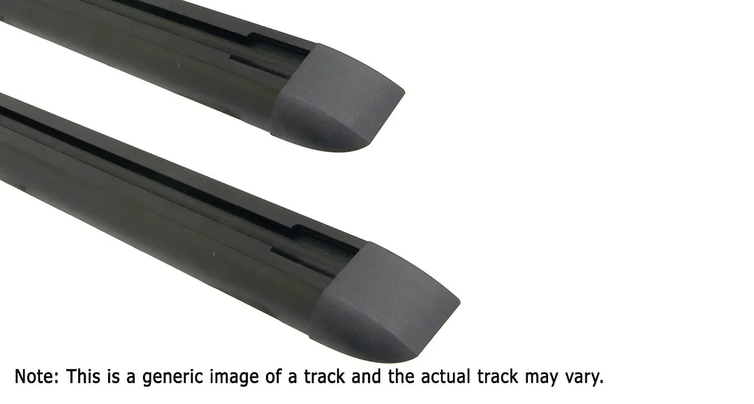 RTC18 – RHINO RACK Roof Rack Side Rail, Used With Rhino Rack's Roof Rack Black 70 Inch Length Set Of 2 With Hardware/...
